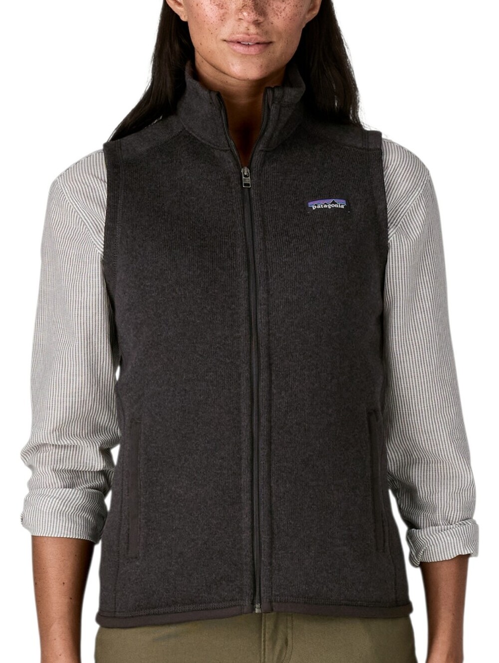 Patagonia Better Sweater Fleece Vest Womens Extra Small Black